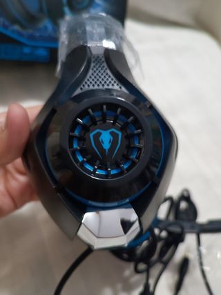 Auriculares Gaming GM-1 Negro/Azul