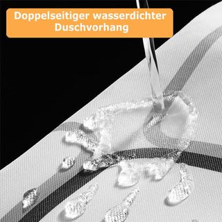 Barra Cortina Ducha U + Cortina