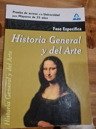 Historia general y del arte. Prueba específica....