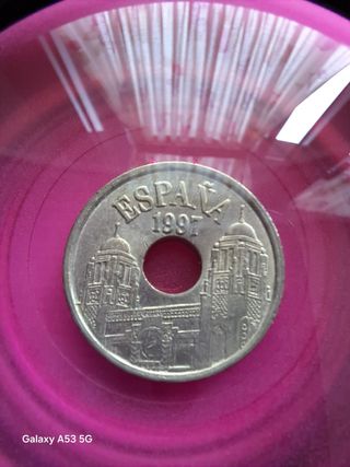 Moneda 25 Pesetas Melilla 1497-1997