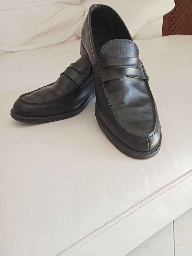 Mocassini uomo pelle Brian Cress neri