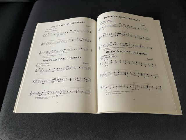 1997 CD Himno Nacional España + Partitura Himno