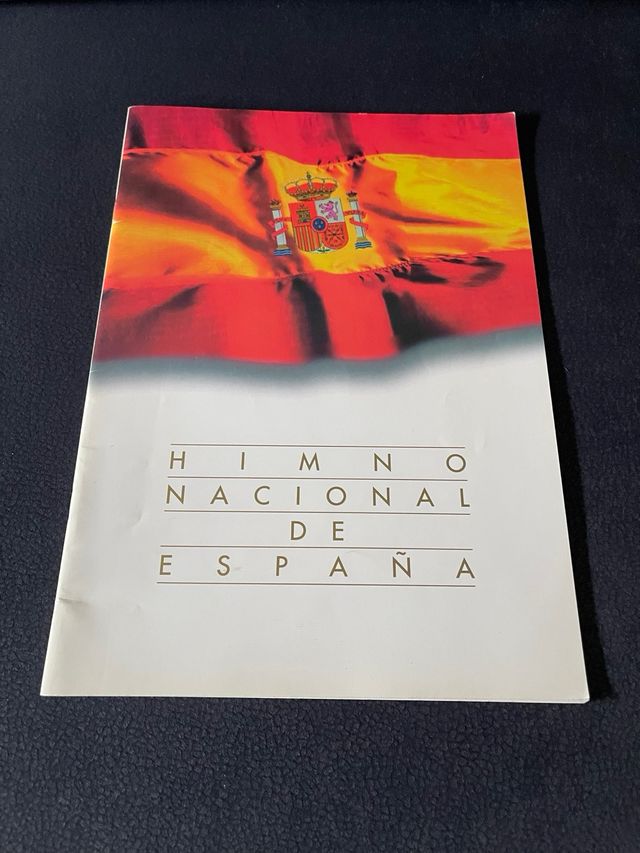 1997 CD Himno Nacional España + Partitura Himno