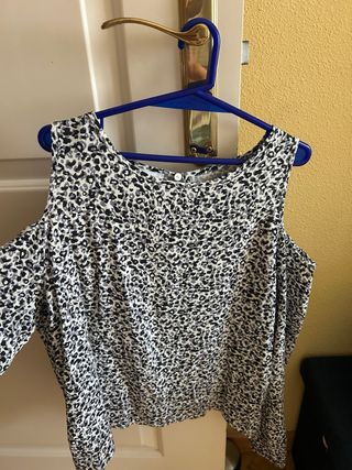 Blusa Mango Teen Estampado Animal