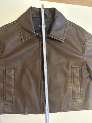 Chaqueta mujer Pull & Bear Marrón Talla XS