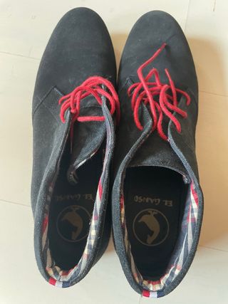 Botines hombre Ganso azul marino