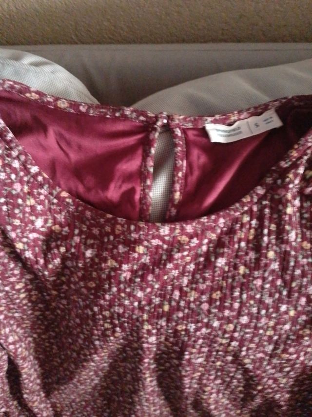 Vestido floral otoño manga larga