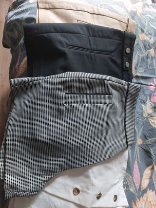 Lote 4 Pantalones Cortos ZARA Talla L