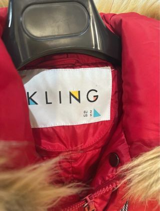 Plumífero Kling Frambuesa Talla S