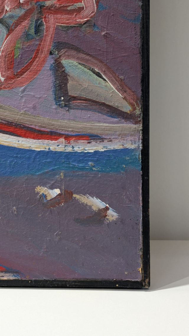 Llopis Beltrá óleo firmado paisaje Elche