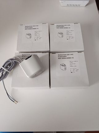 Cabeza termostática para suelo radiante