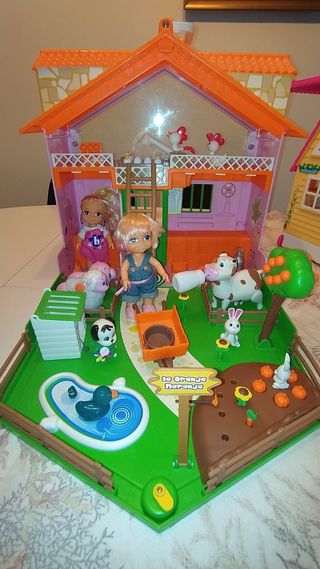BARRIGUITAS Granja de Juguete con Animales y Muñec