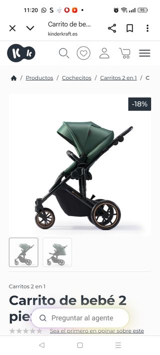 Carrito Kinderkraft Prime