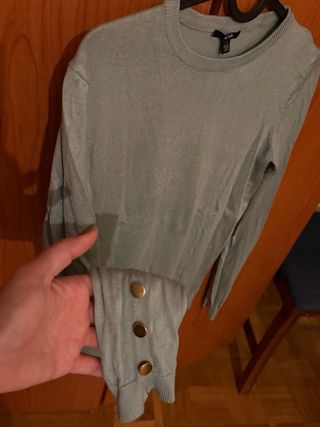 Jersey Kiabi verde talla S