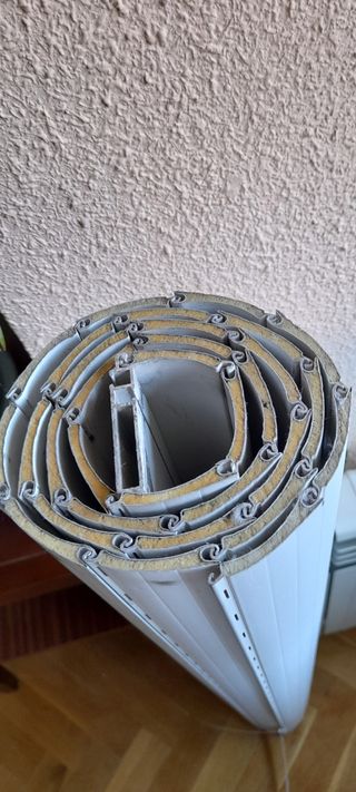 PERSIANA DE ALUMINIO TÉRMICO. 1,28x1,17