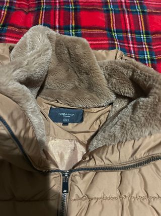 Piumino donna marrone taglia XL