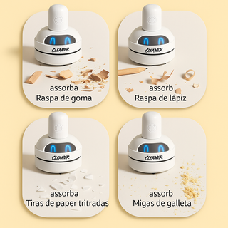 Aspiradora de escritorio robot