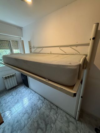 Litera plegable blanca: