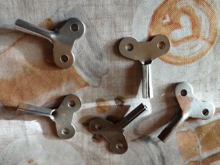 Lotto 5 Chiavi per giocattoli vintage