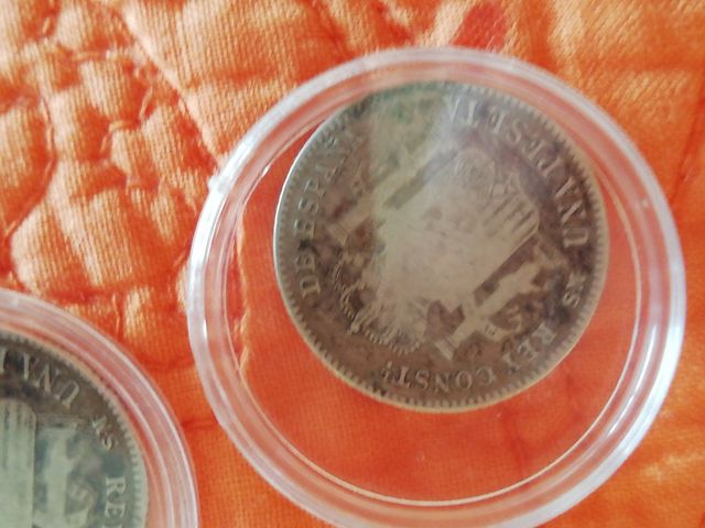 Lote de 8 monedas antiguas