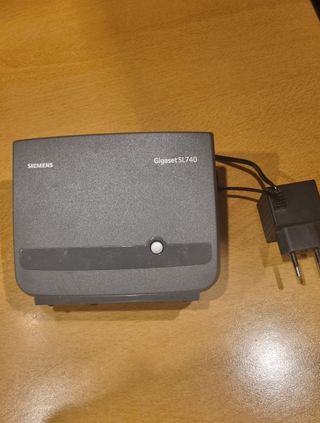 Base Gigaset SL740 Siemens con 2 teléfonos