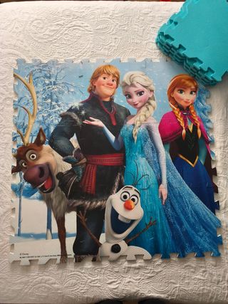 Suelo puzzle blando bebé Frozen