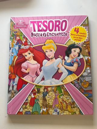 Tesoro busca y encuentra ( Disney princesa) 