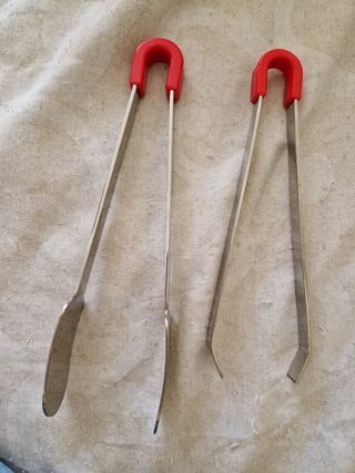 Coppia Pinze da cucina in acciaio inox Abert