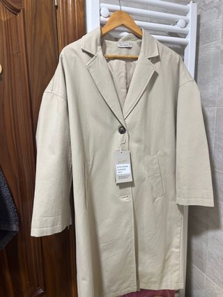 Gabardina Beige Talla M