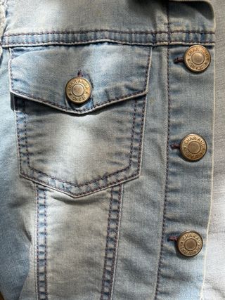 Chaleco vaquero niña talla 11-12