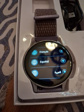Reloj Digital con Correa Textil