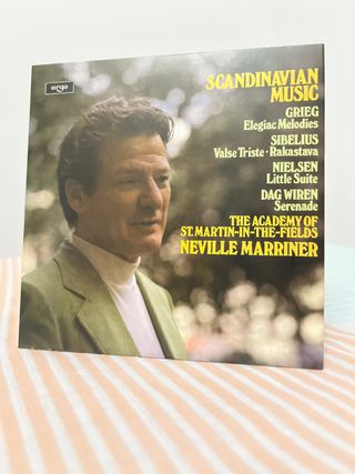 CD Música Escandinava - Neville Marriner