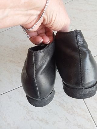 Stivaletti uomo in pelle nera