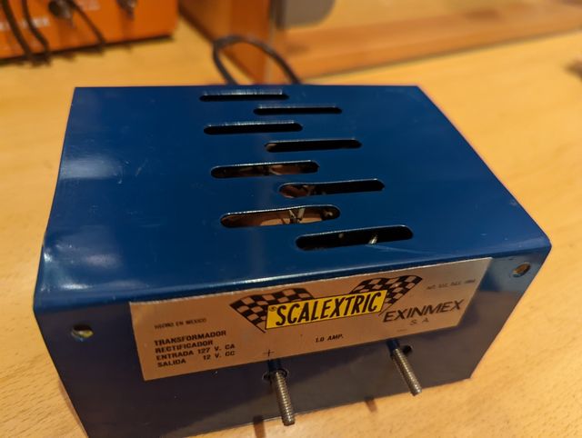Scalextric Transformador Rectificador 12V DC
