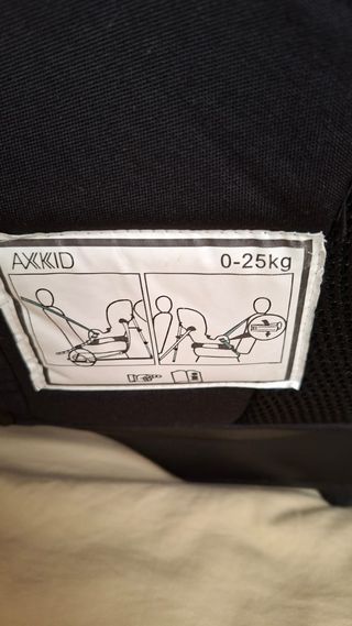 Silla De Coche Axkid Minikid 2.0 Negro Gr. 0+/1/2