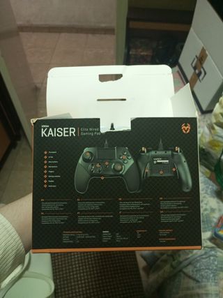 Mando Kaiser Elite Wired Gaming Pad PC PS3 PS4
