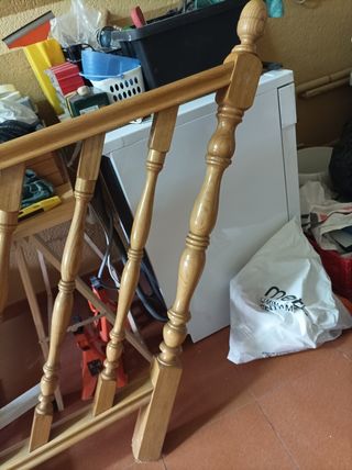 Barandillas de madera para escaleras