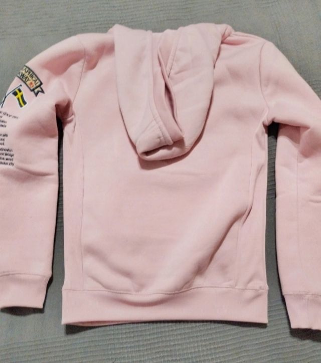 Sudadera Geographical Norway Rosa talla 10 años