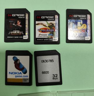 Nokia N-Gage + juegos