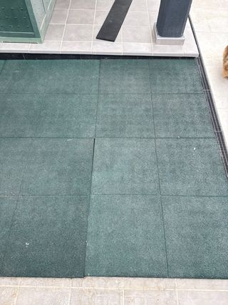 Suelo de goma para exterior e interior 