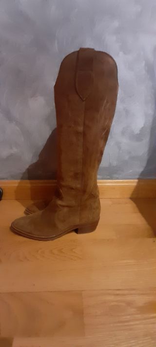 Botas altas piel ALPE Talla 38