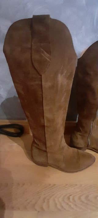 Botas altas piel ALPE Talla 38