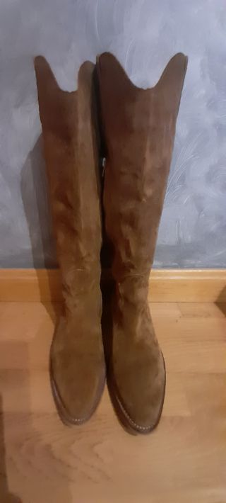 Botas altas piel ALPE Talla 38