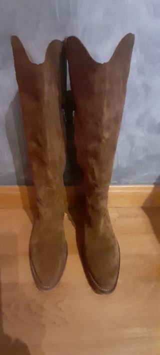 Botas altas piel ALPE Talla 38