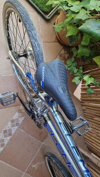 Bicicleta BMX Chase Element Acero/Azul