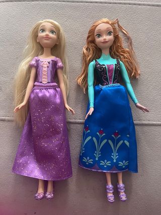 Muñecas Barbie Ana y Elsa Frozen