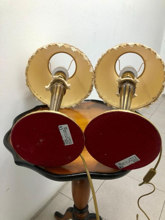 Pareja de Lámparas Bronce