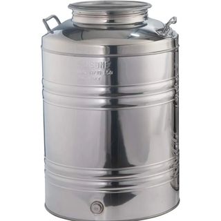 Sansone Fusto 100LT Acciaio Inox per olio oliva