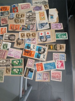 Lote de sellos antiguos
