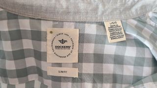 Camisa cuadros Dockers Talla L